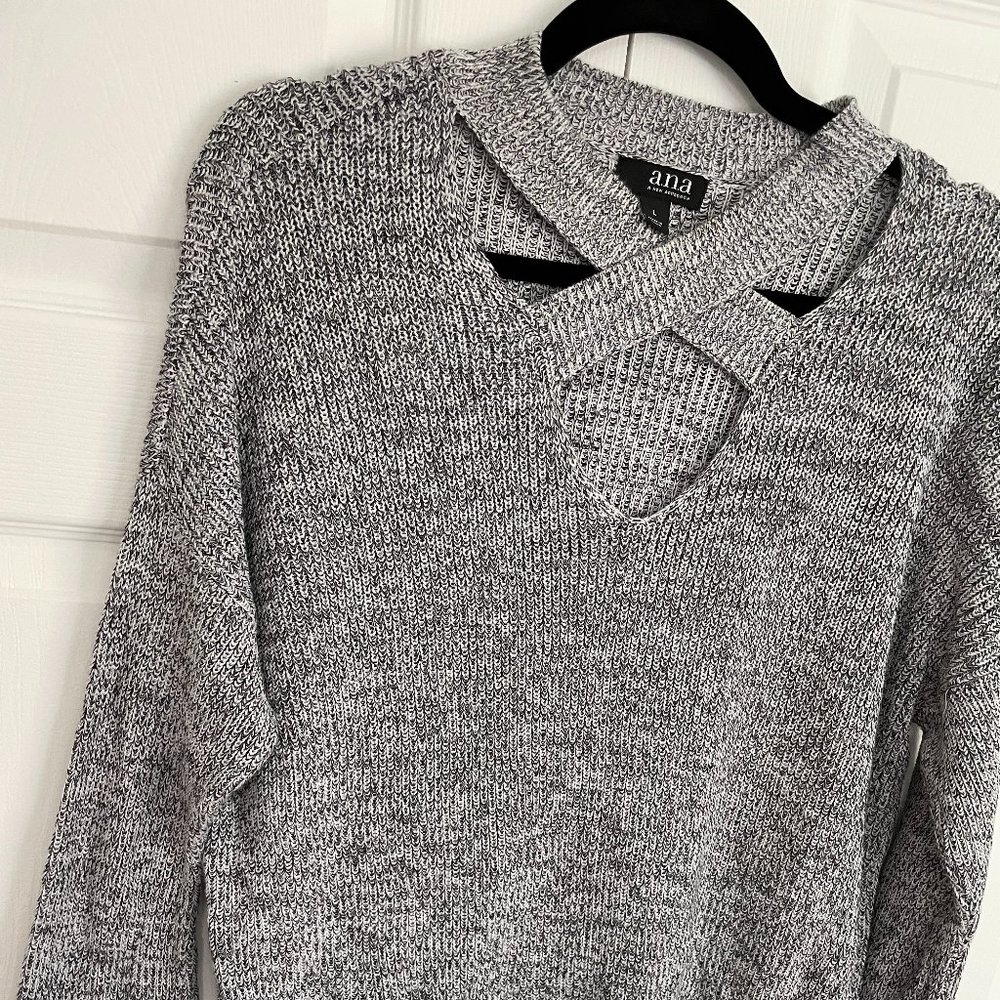 ana Gray Sweater